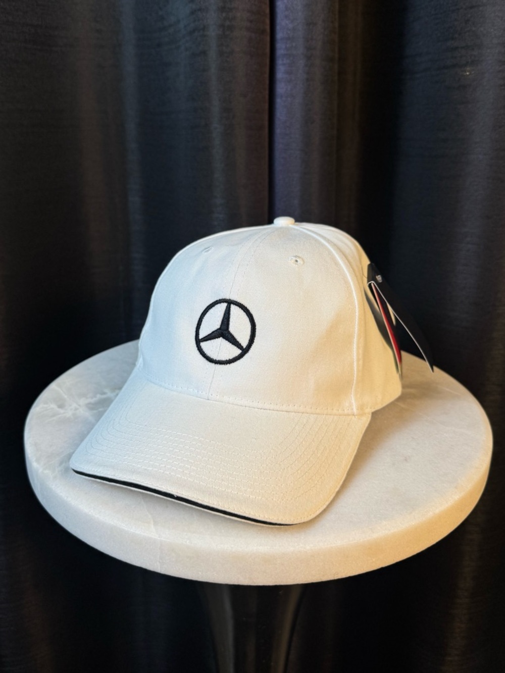 White Mercedes Benz Logo Fersten Baseball Cap